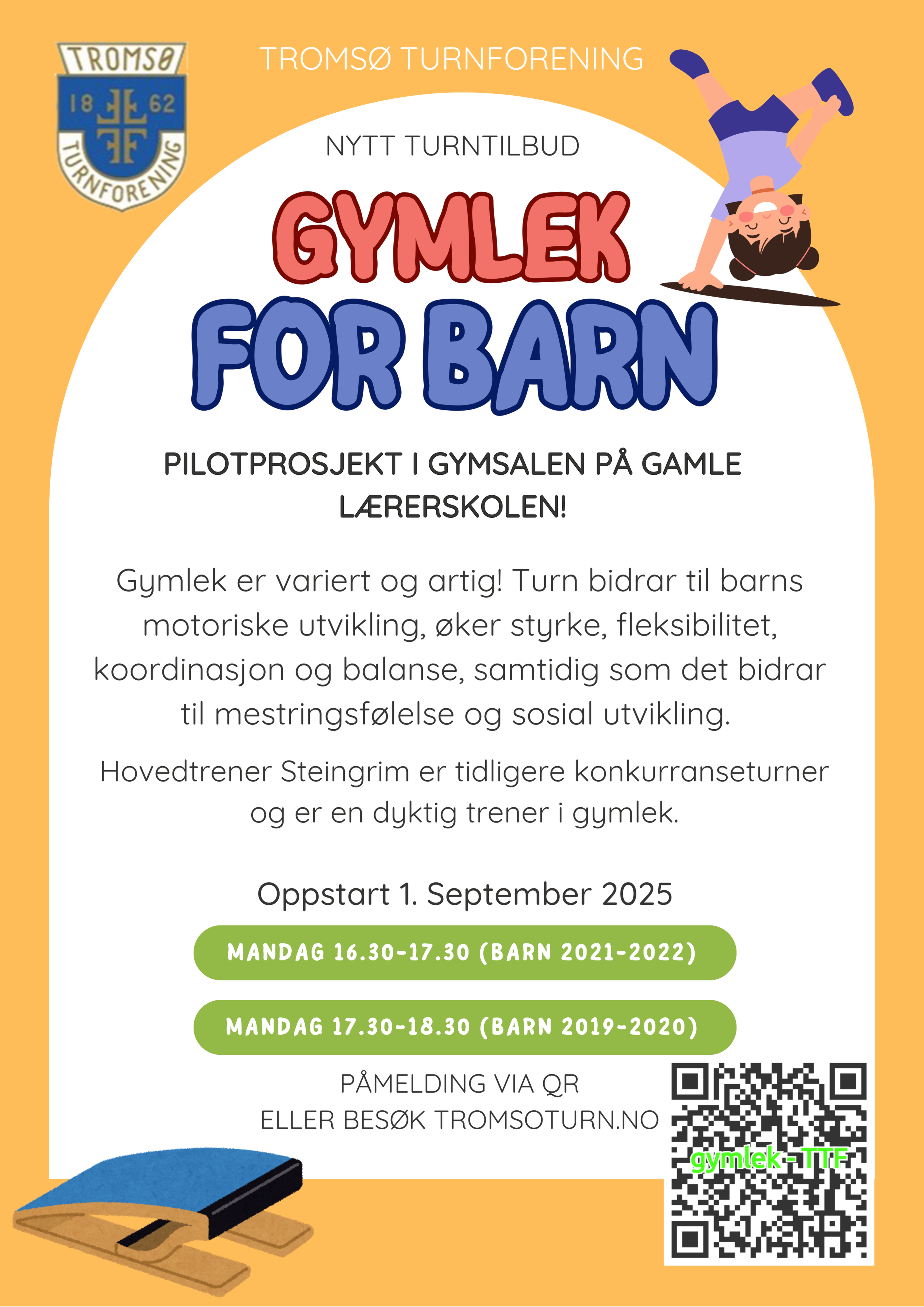 GYMLEK for BARN - Mellomveien 110